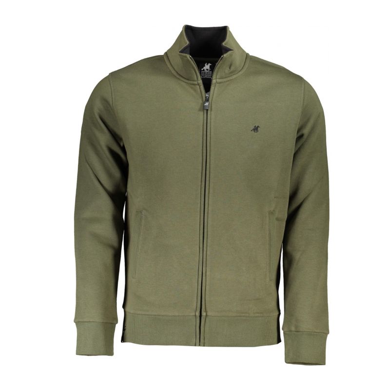 Снимка на Мъжки зелен суитшърт с цип us grand U.S. GRAND