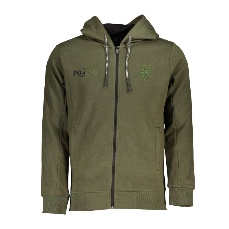 Снимка на Мъжки зелен суитшърт с цип us grand U.S. GRAND 