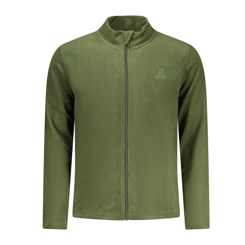 Мъжки зелен суитшърт с цип us grand