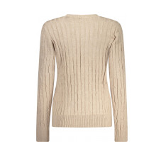 Снимка  на Норвегия 1963 дамски бежов пуловер NORWAY 1963 