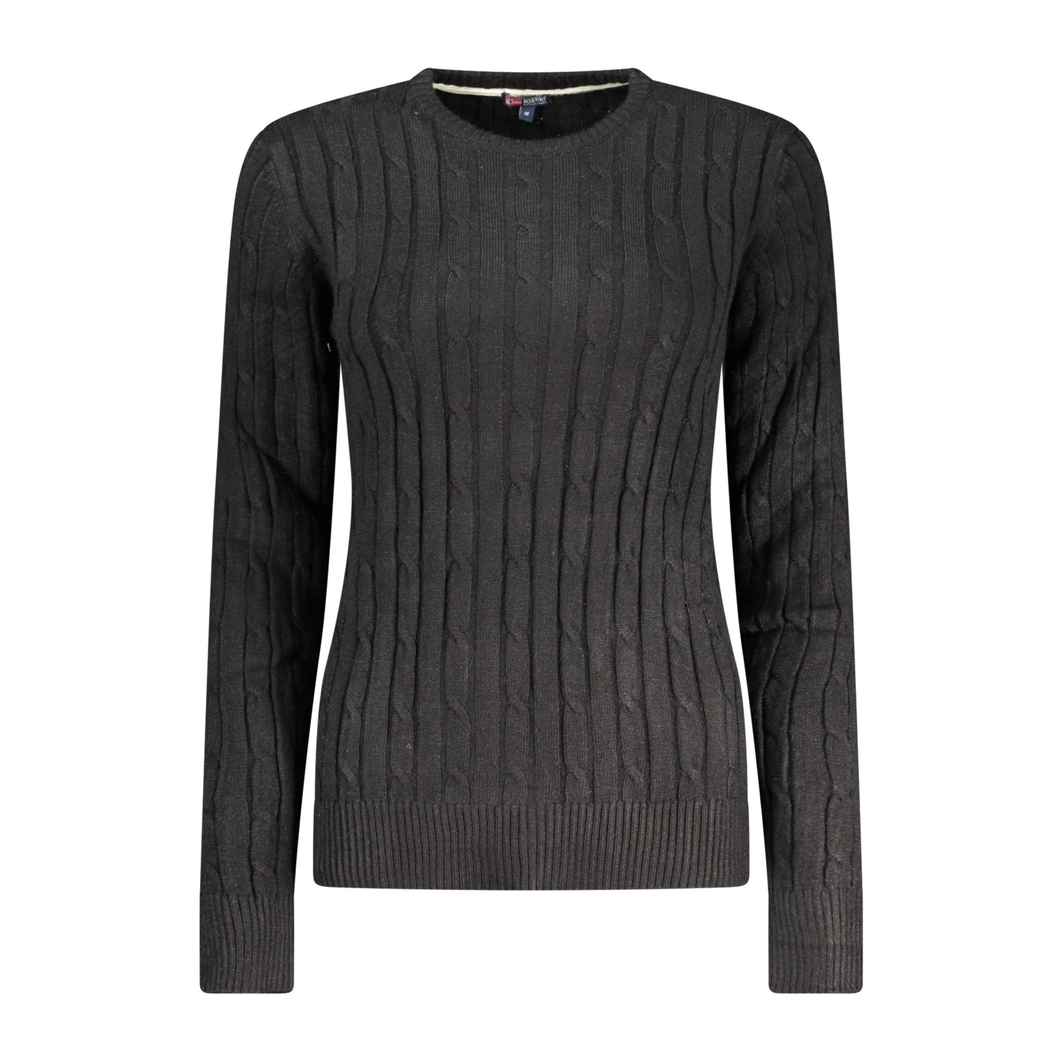 Снимка на Норвегия 1963 дамски черен пуловер NORWAY 1963