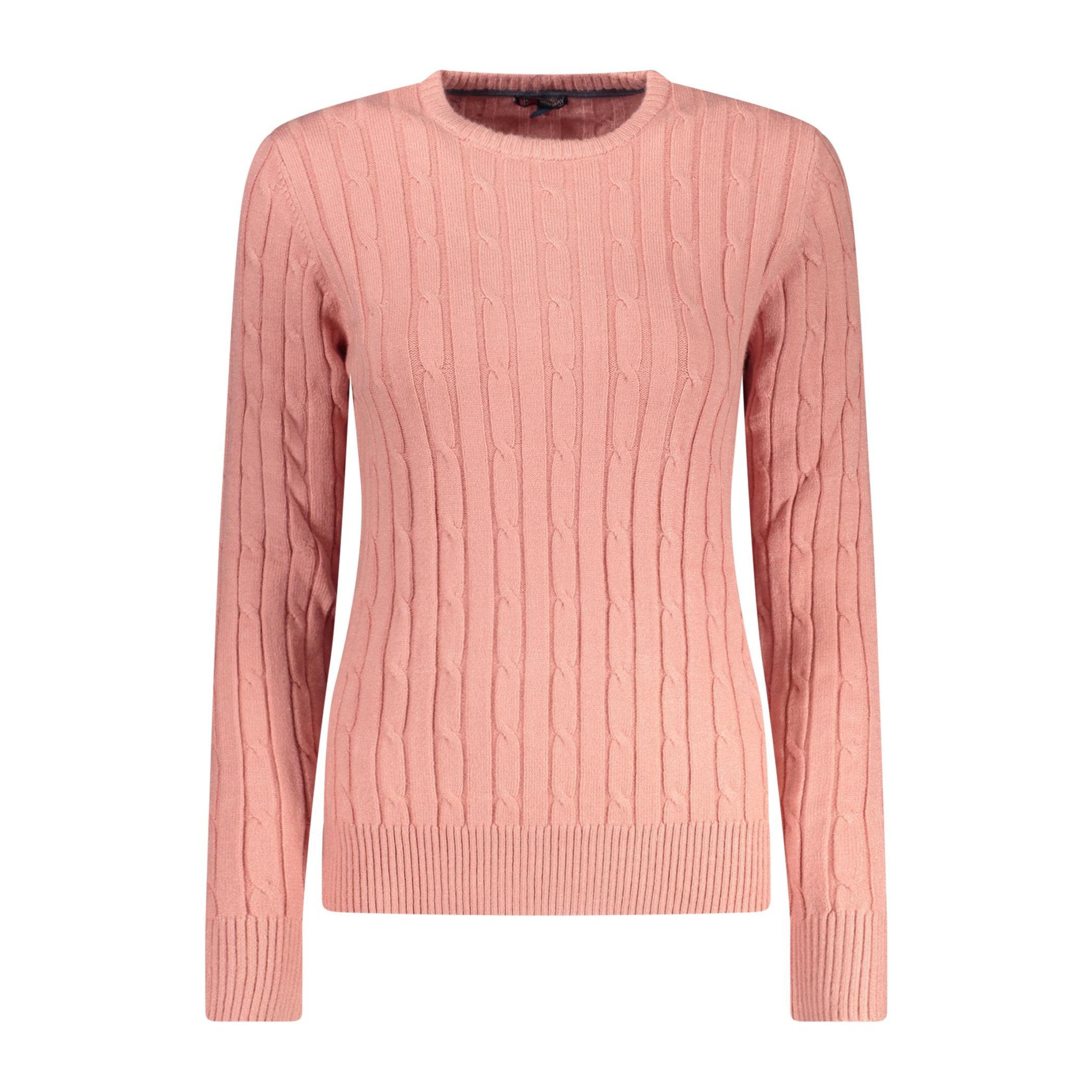 Снимка на Норвегия 1963 дамски розов пуловер NORWAY 1963