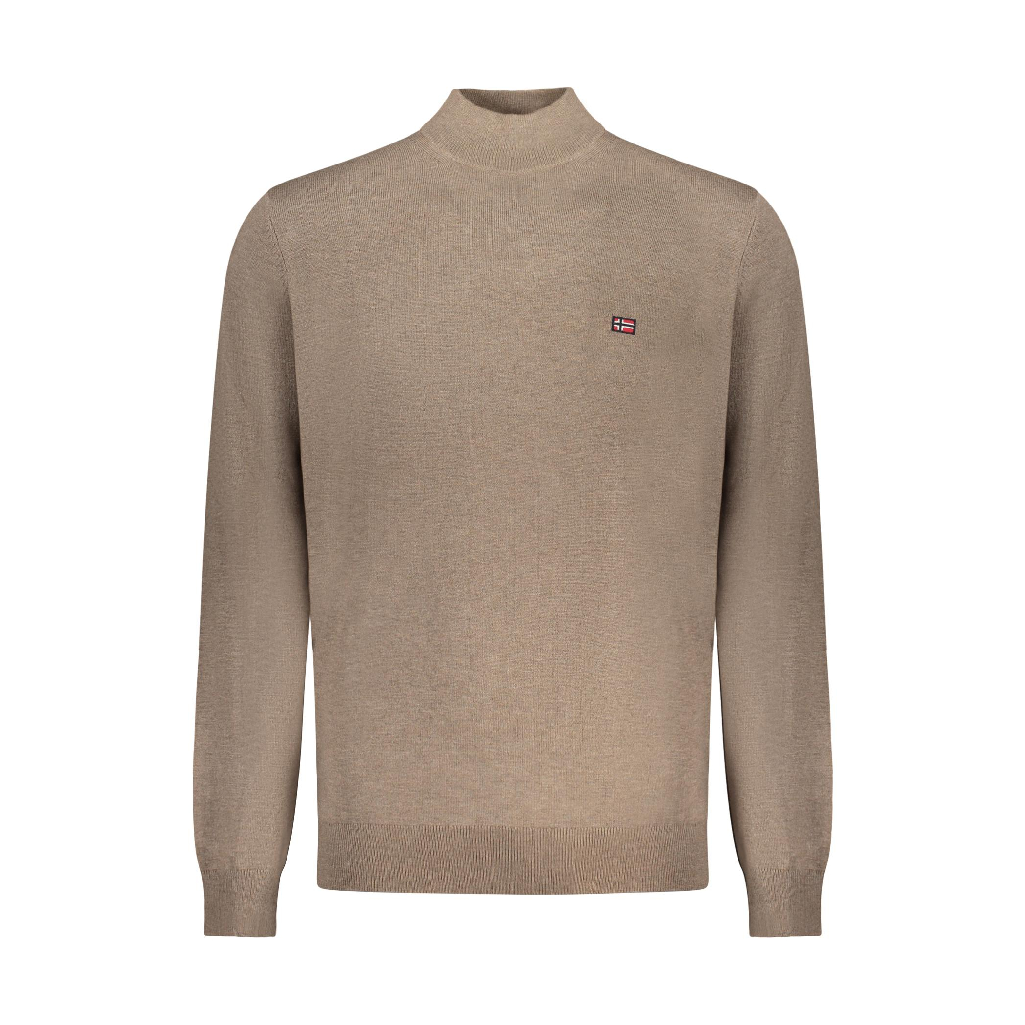 Снимка на Норвегия 1963 мъжка кафява фланелка NORWAY 1963