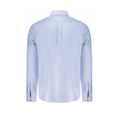 Снимка на Норвегия 1963 мъжка риза с дълъг ръкав, синя NORWAY 1963