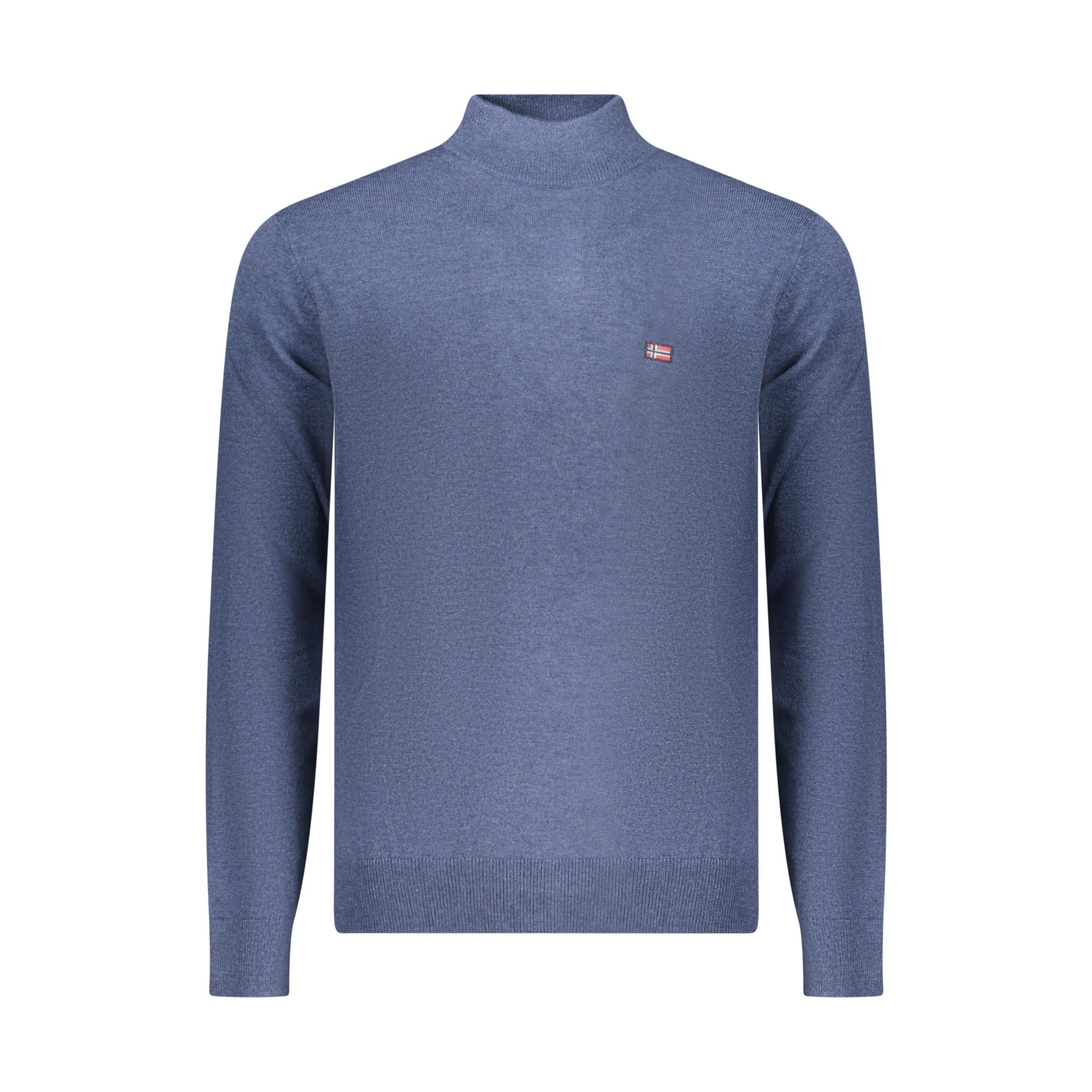 Снимка на Норвегия 1963 мъжка синя фланелка NORWAY 1963