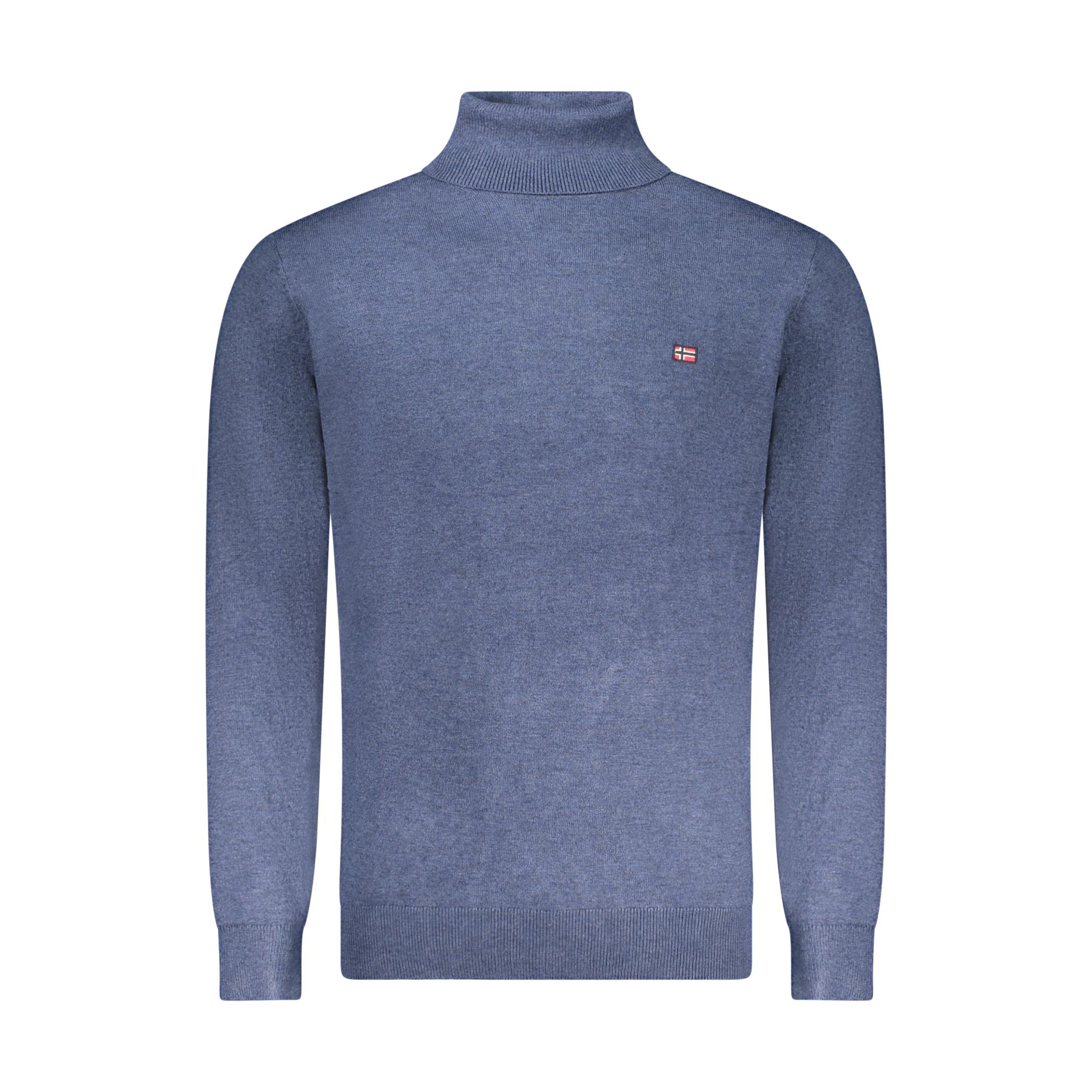 Снимка на Норвегия 1963 мъжка синя фланелка NORWAY 1963