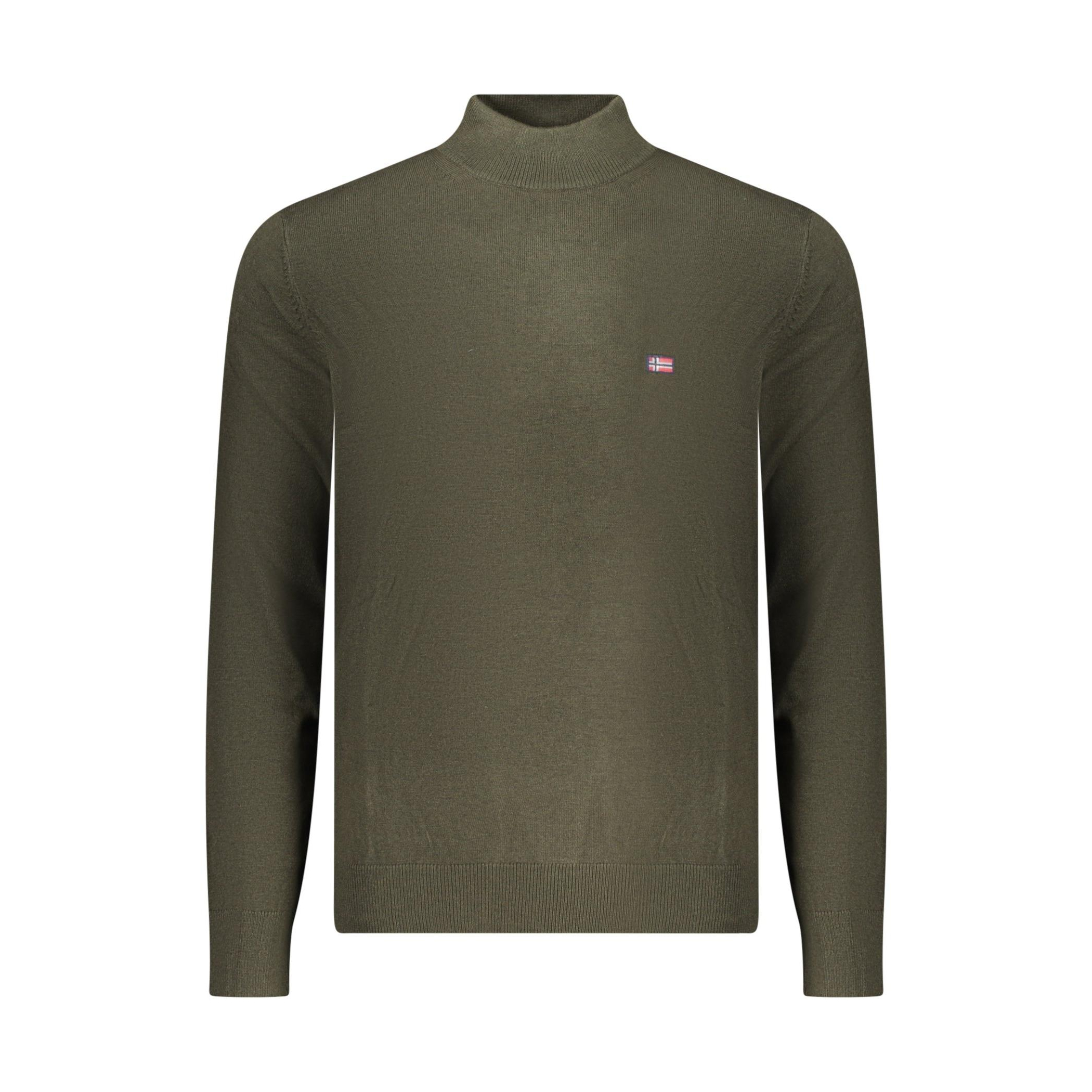 Снимка на Норвегия 1963 мъжка зелена фланелка NORWAY 1963