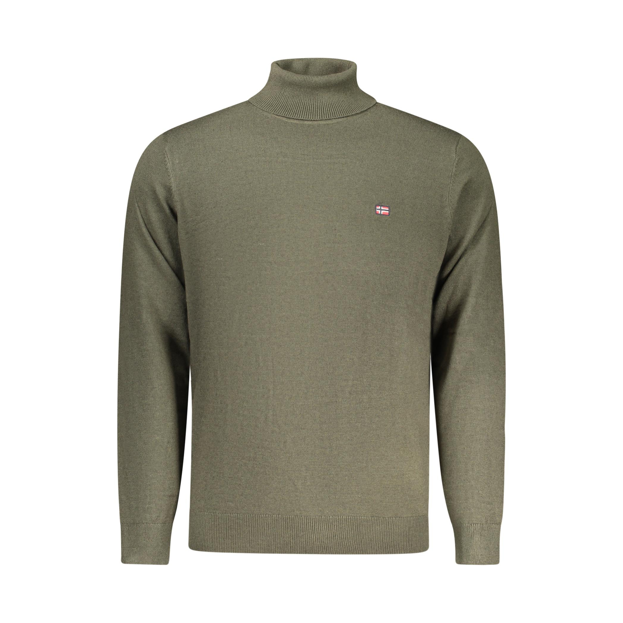 Снимка на Норвегия 1963 мъжка зелена фланелка NORWAY 1963