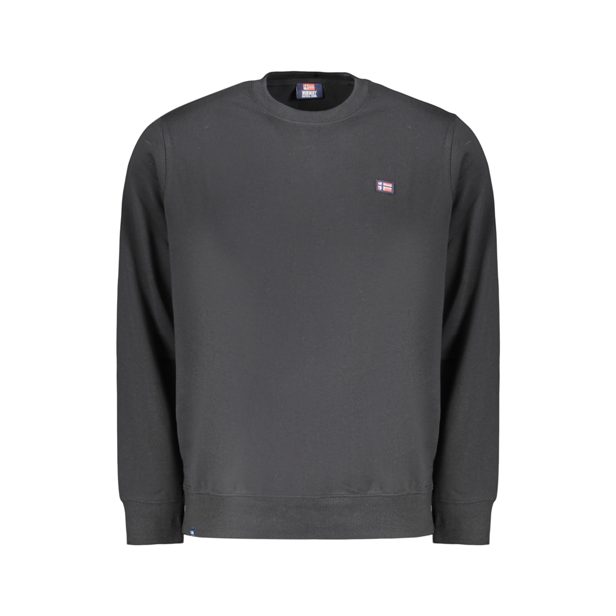 Снимка на Норвегия 1963 мъжки черен суитшър с цип NORWAY 1963
