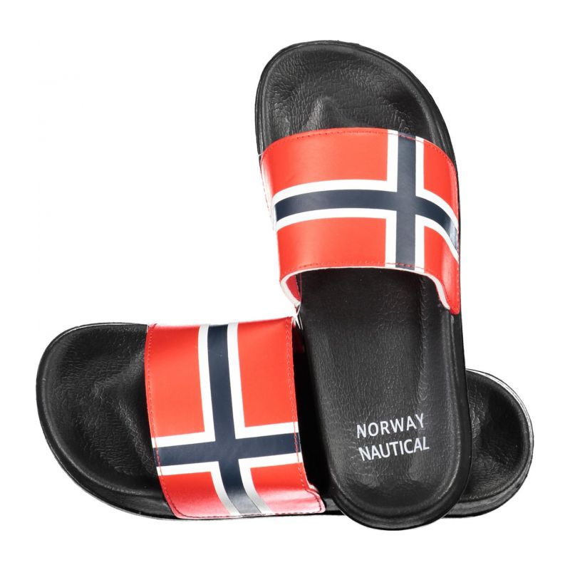 Снимка на Норвегия 1963 мъжки черни обувки с чехли NORWAY 1963 
