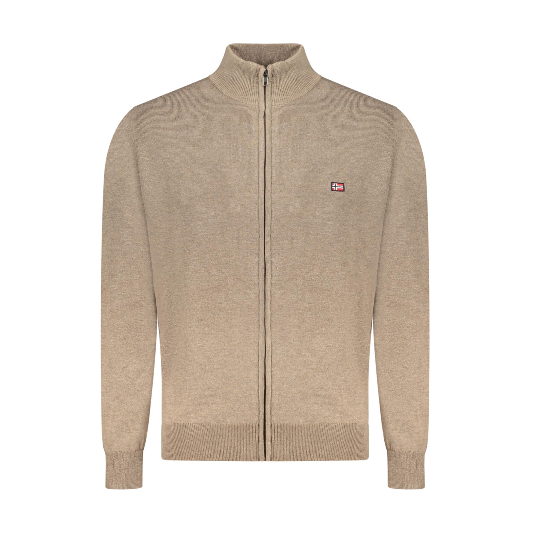 Снимка на Норвегия 1963 мъжки кафяв кардиган NORWAY 1963