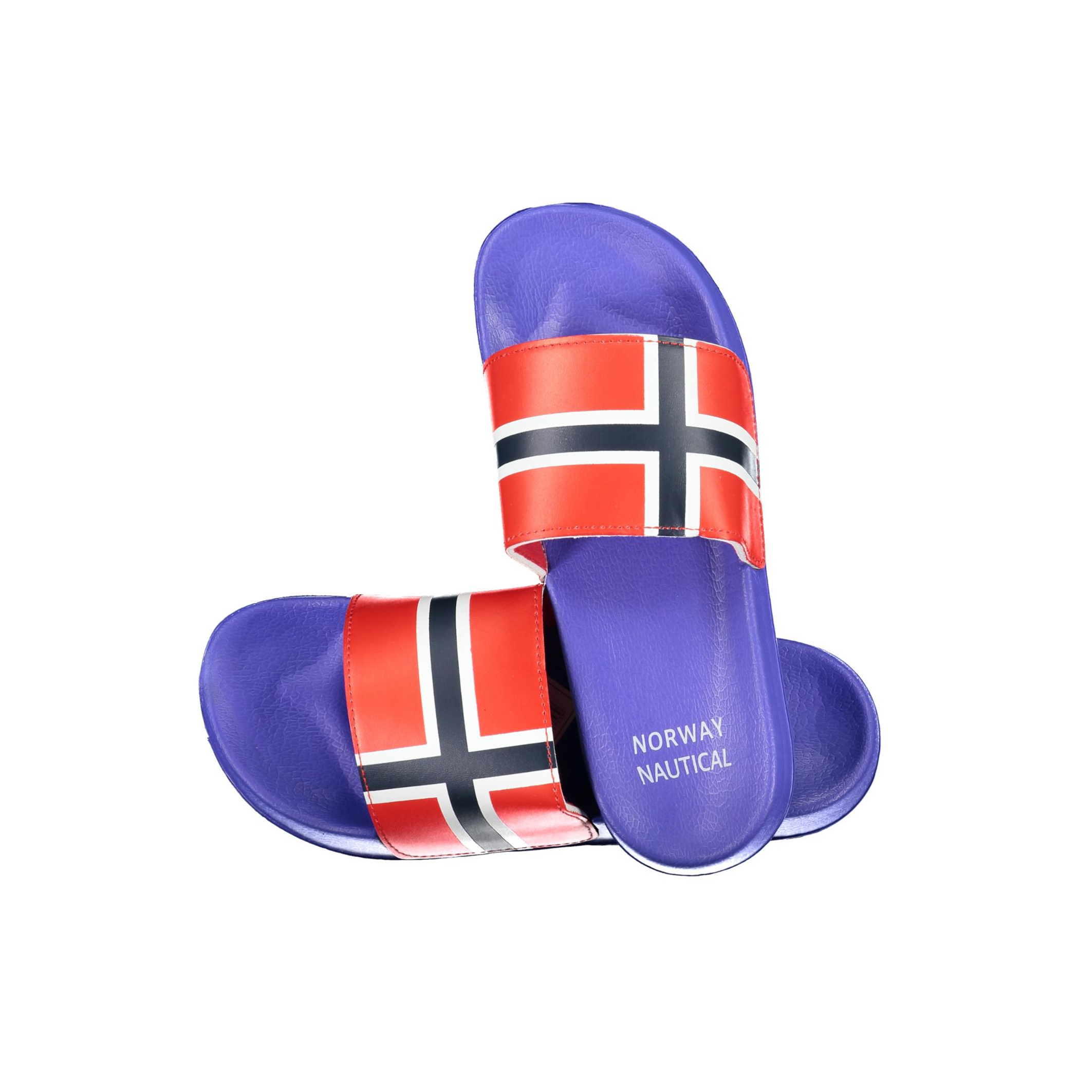 Снимка на Норвегия 1963 мъжки обувки с сини чехли NORWAY 1963