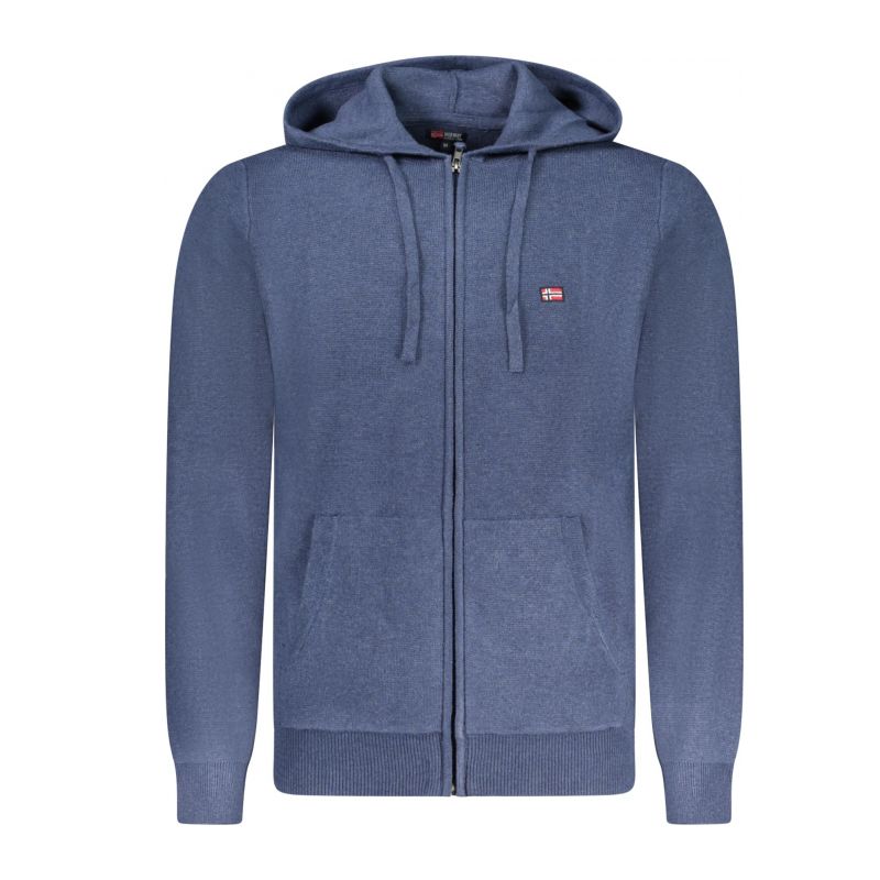 Норвегия 1963 мъжки син кардиган