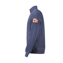 Снимка  на Норвегия 1963 мъжки синя блузер с цип NORWAY 1963 