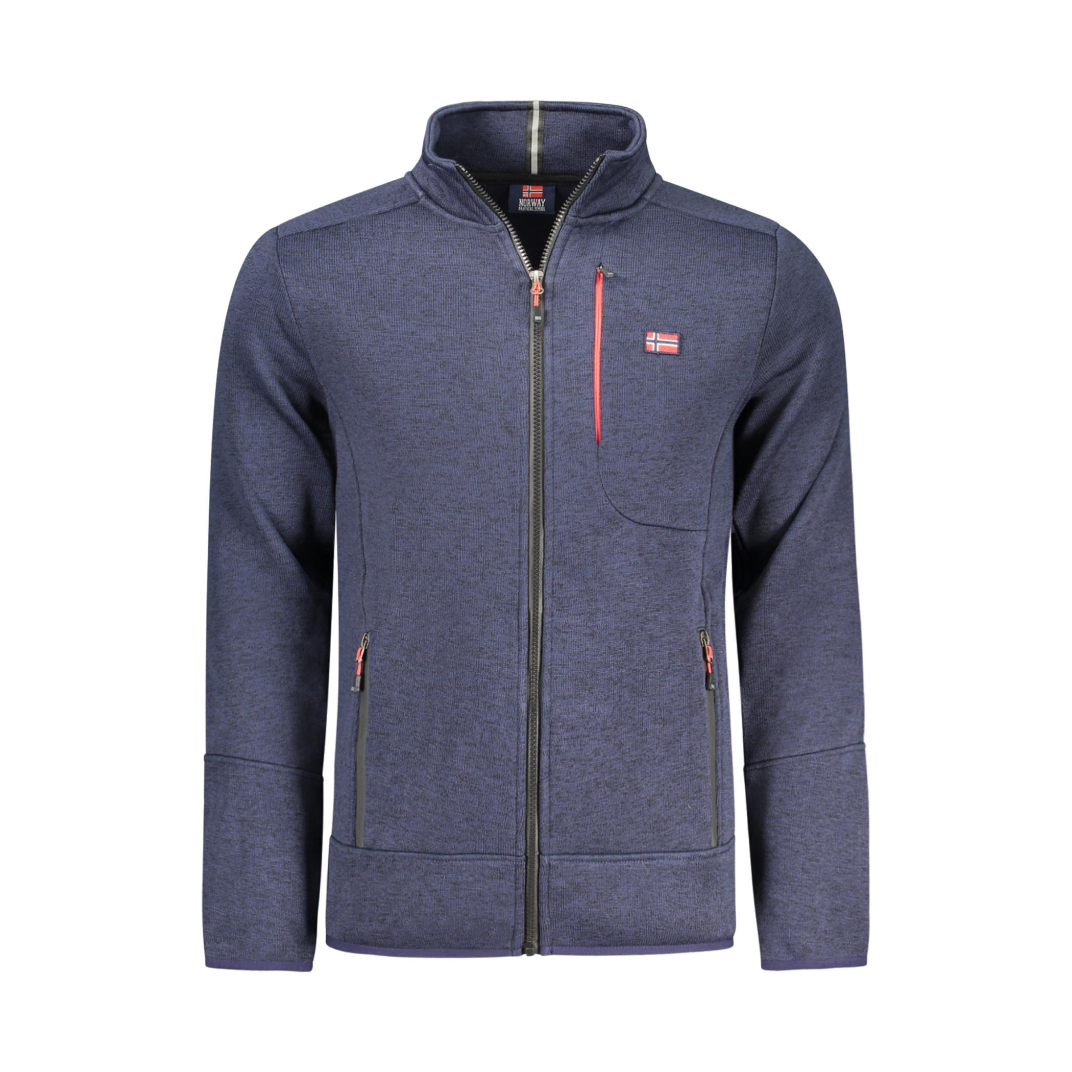 Снимка на Норвегия 1963 мъжки синя блузер с цип NORWAY 1963