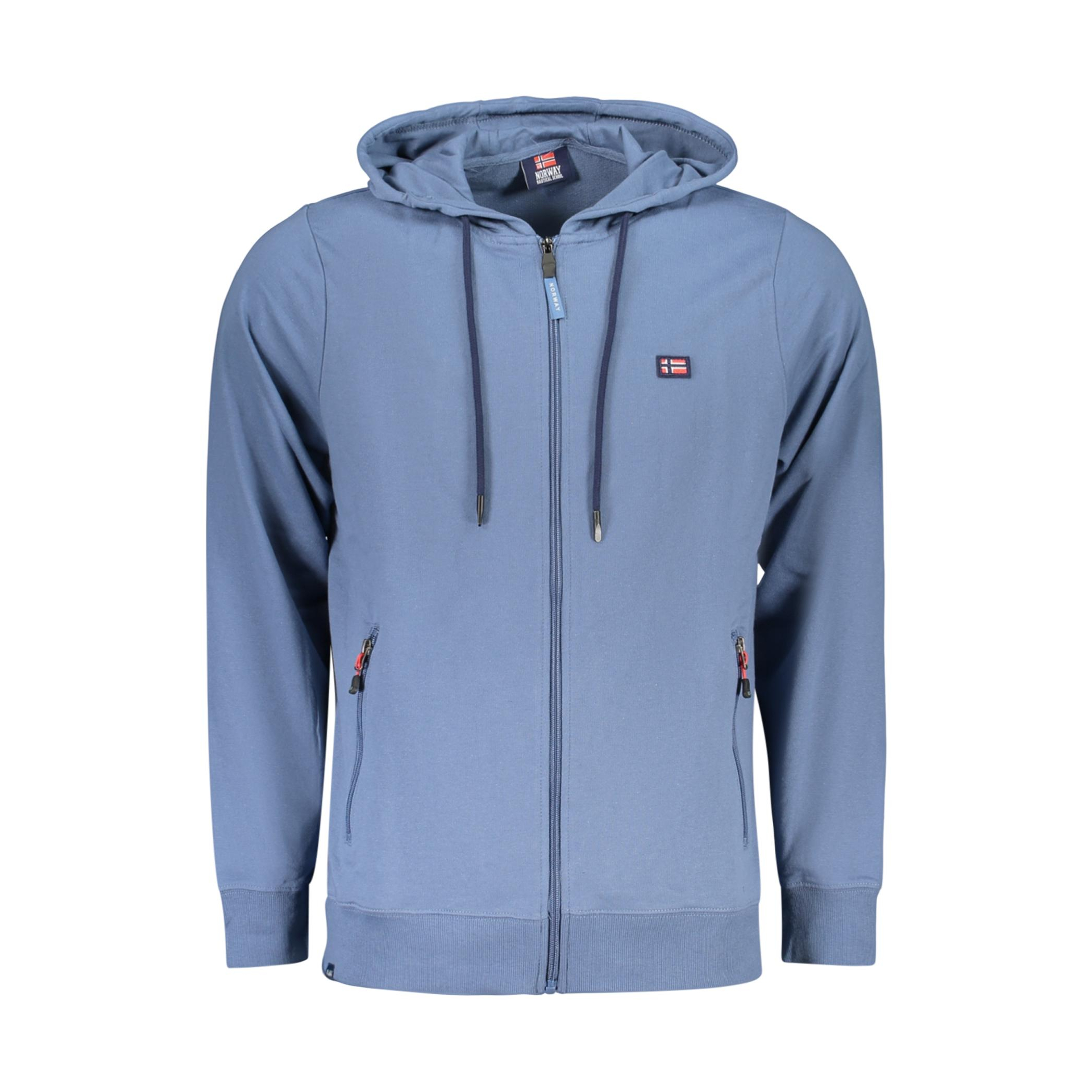 Снимка на Норвегия 1963 мъжки синя блузер с цип NORWAY 1963