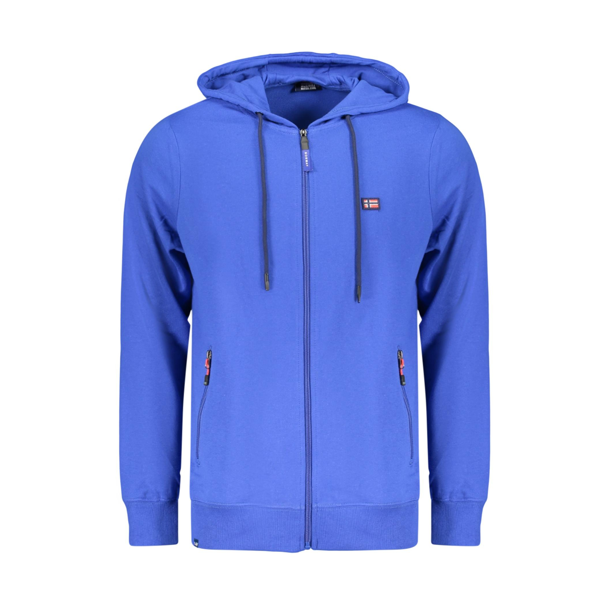 Снимка на Норвегия 1963 мъжки синя блузер с цип NORWAY 1963