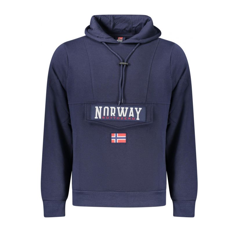 Снимка на Норвегия 1963 мъжки синя блузер с цип NORWAY 1963 