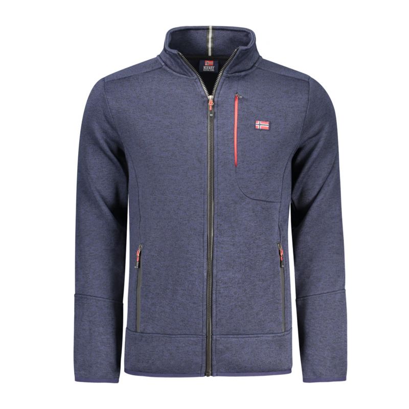 Норвегия 1963 мъжки синя блузер с цип