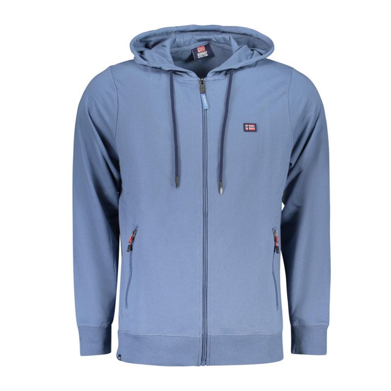 Норвегия 1963 мъжки синя блузер с цип