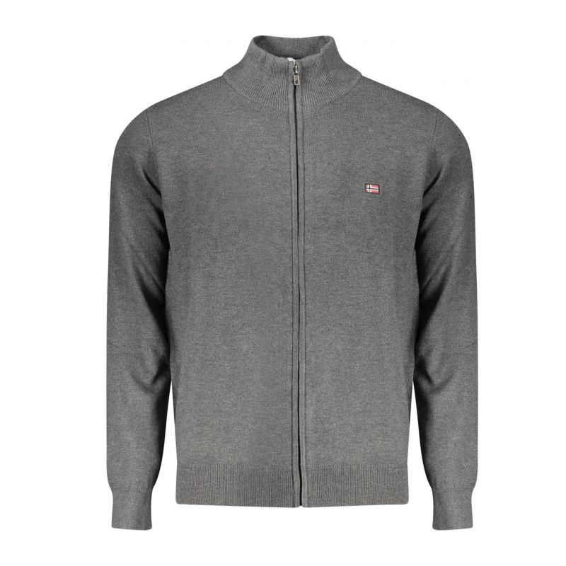 Норвегия 1963 мъжки сив кардиган