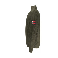 Снимка  на Норвегия 1963 мъжки зелен пуловер NORWAY 1963 