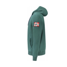 Снимка  на Норвегия 1963 мъжки зелен суитшърт с цип NORWAY 1963 