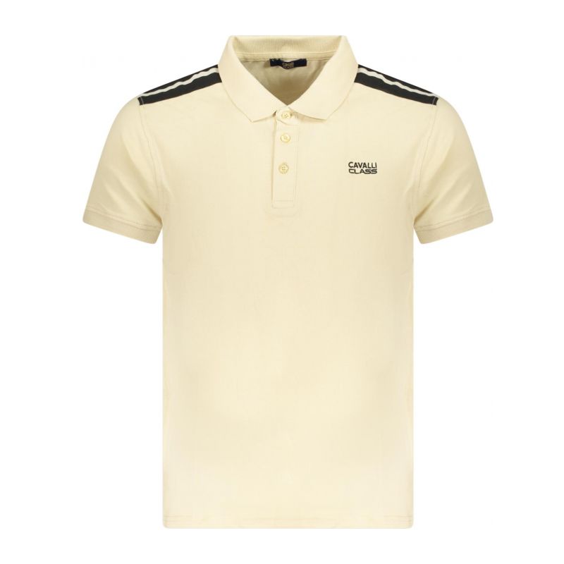 Снимка на Polo с къс ръкав мъжки бежов CAVALLI CLASS 