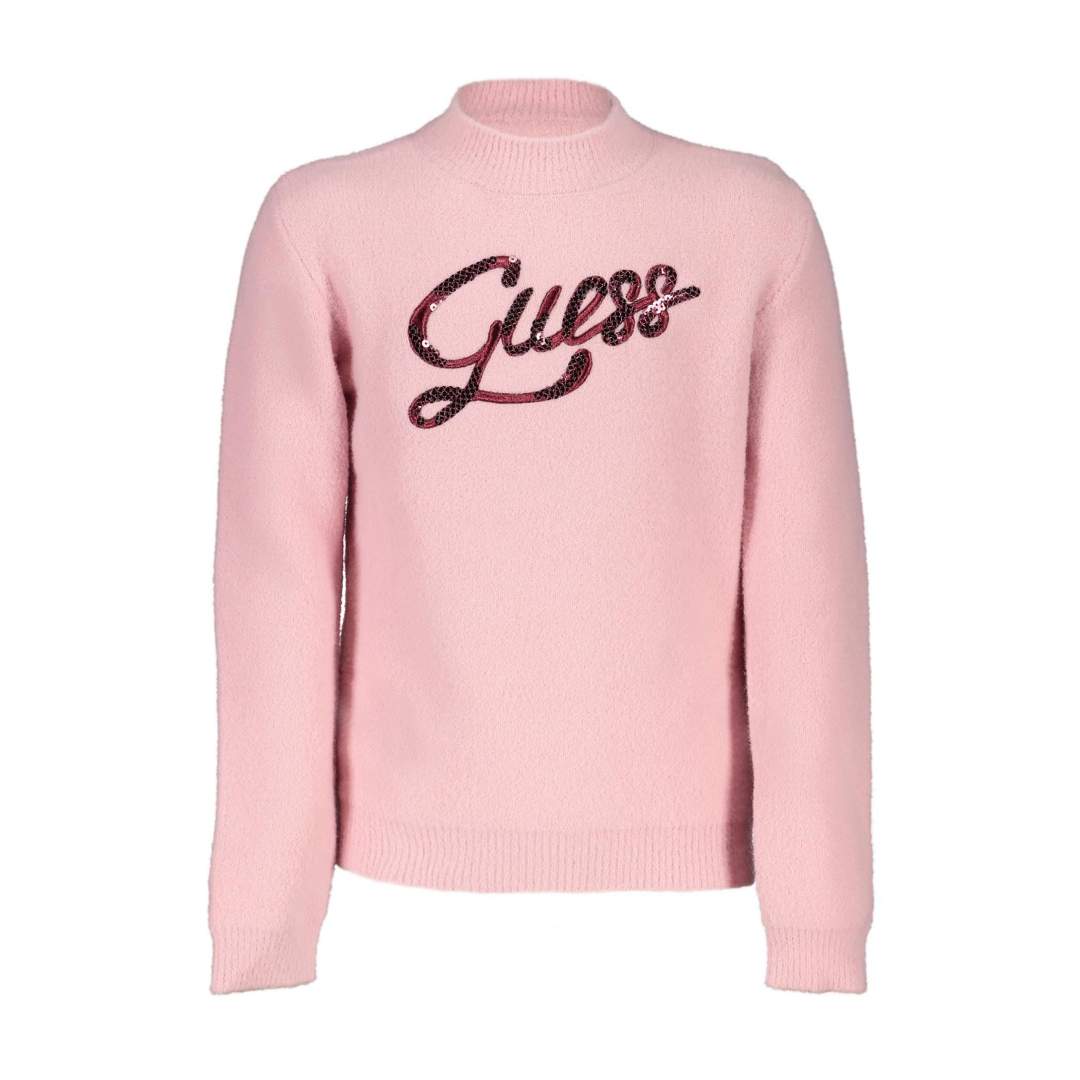 Снимка на Розов пуловер за момичета GUESS