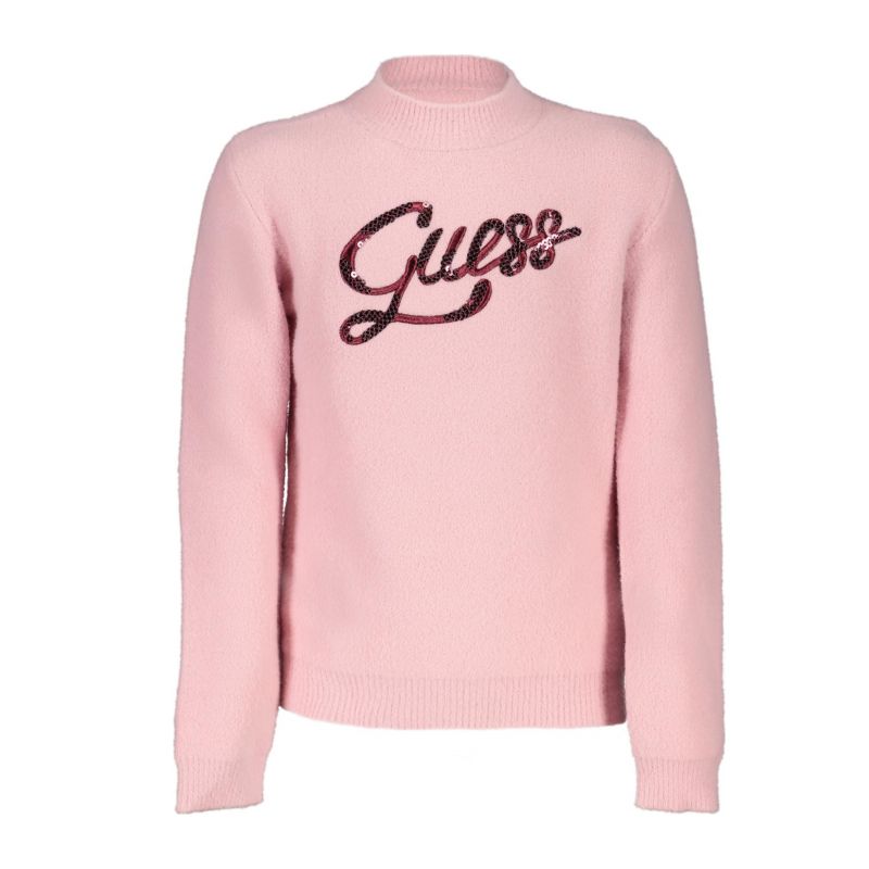 Снимка на Розов пуловер за момичета GUESS 