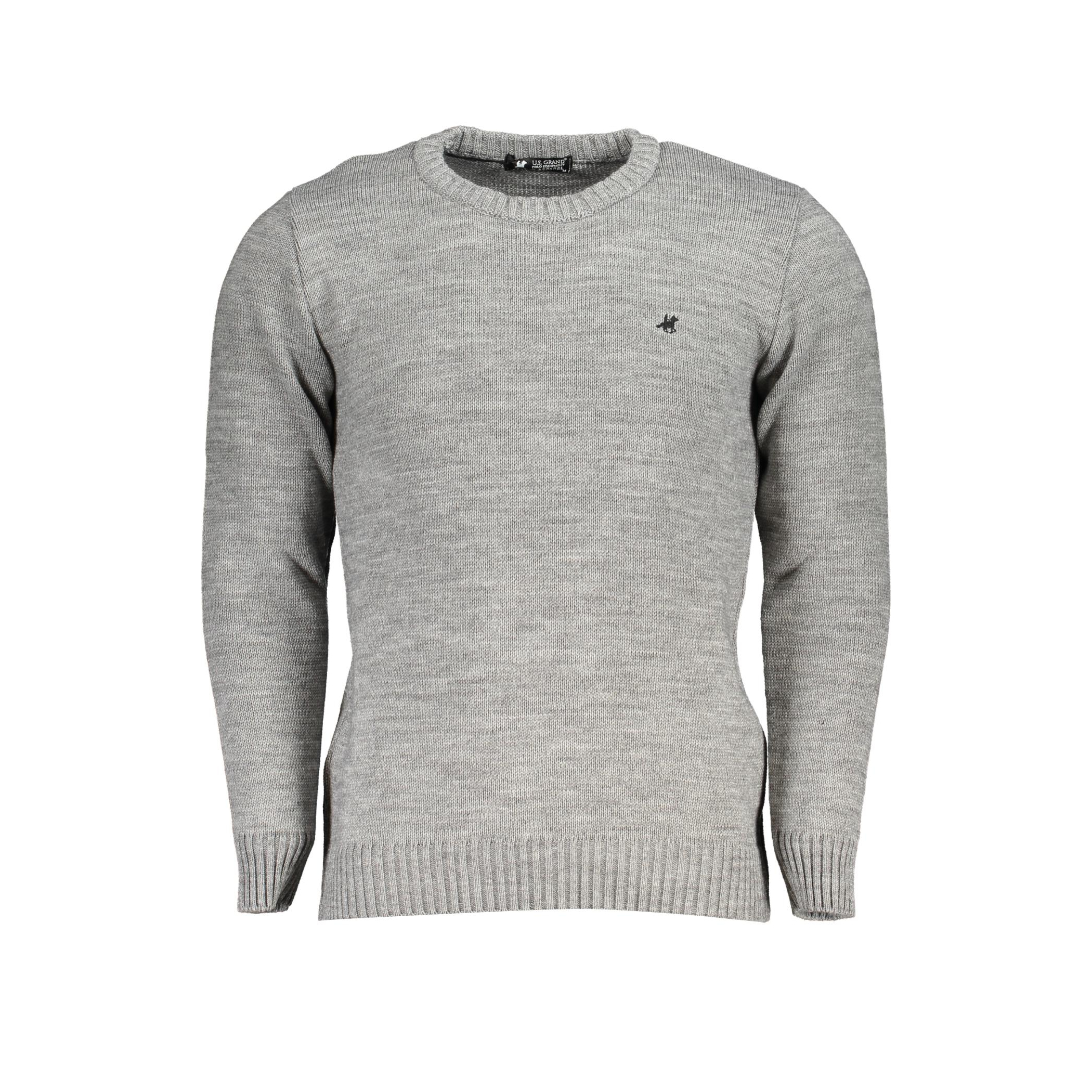 Снимка на Сив мъжки пуловер us grand U.S. GRAND
