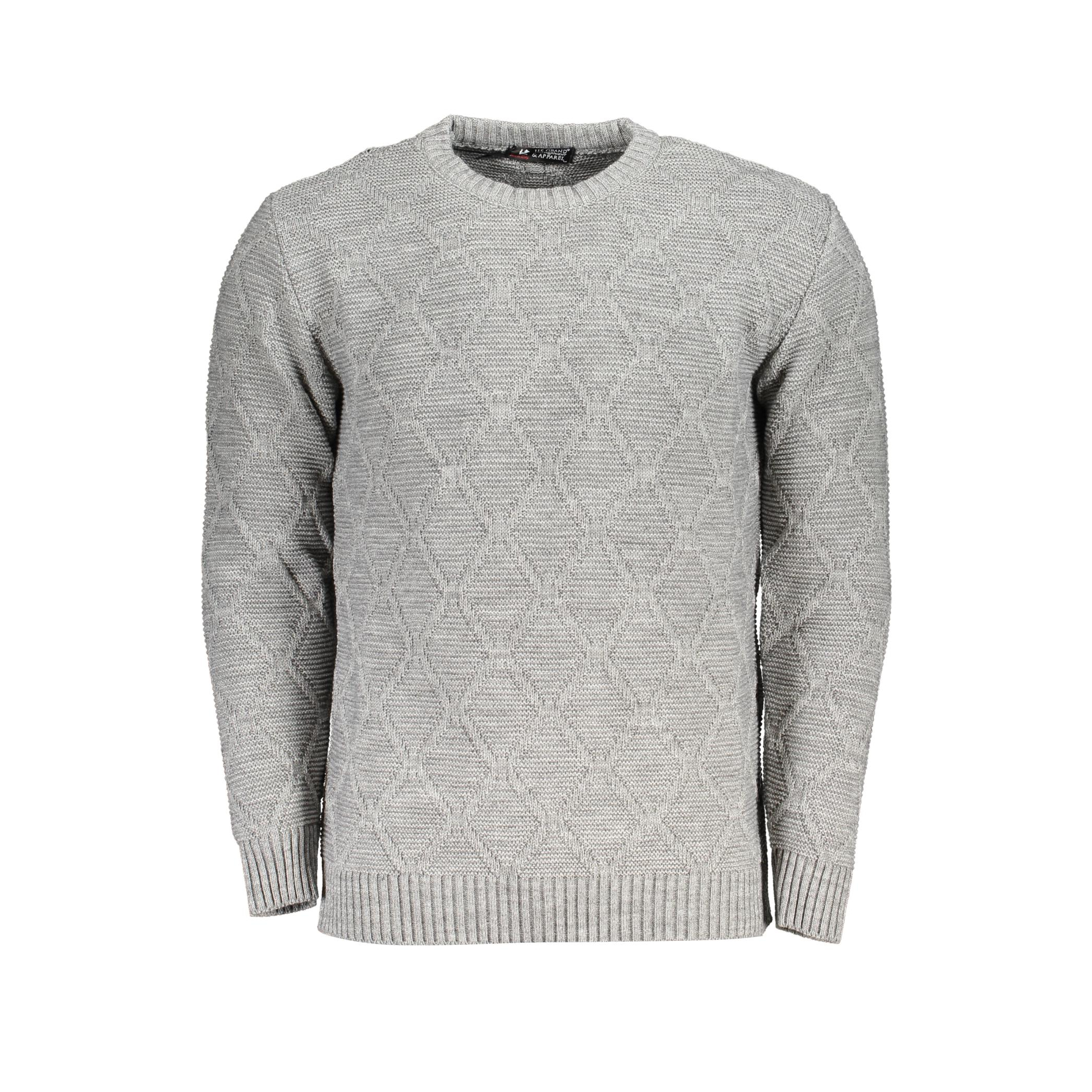 Снимка на Сив мъжки пуловер us grand U.S. GRAND