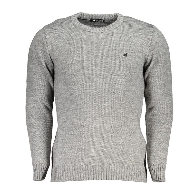 Сив мъжки пуловер us grand