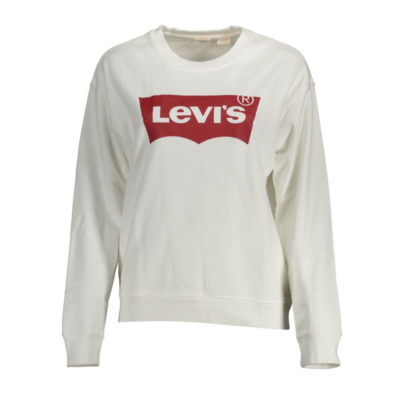 Суитшър levi's без цип женски бял