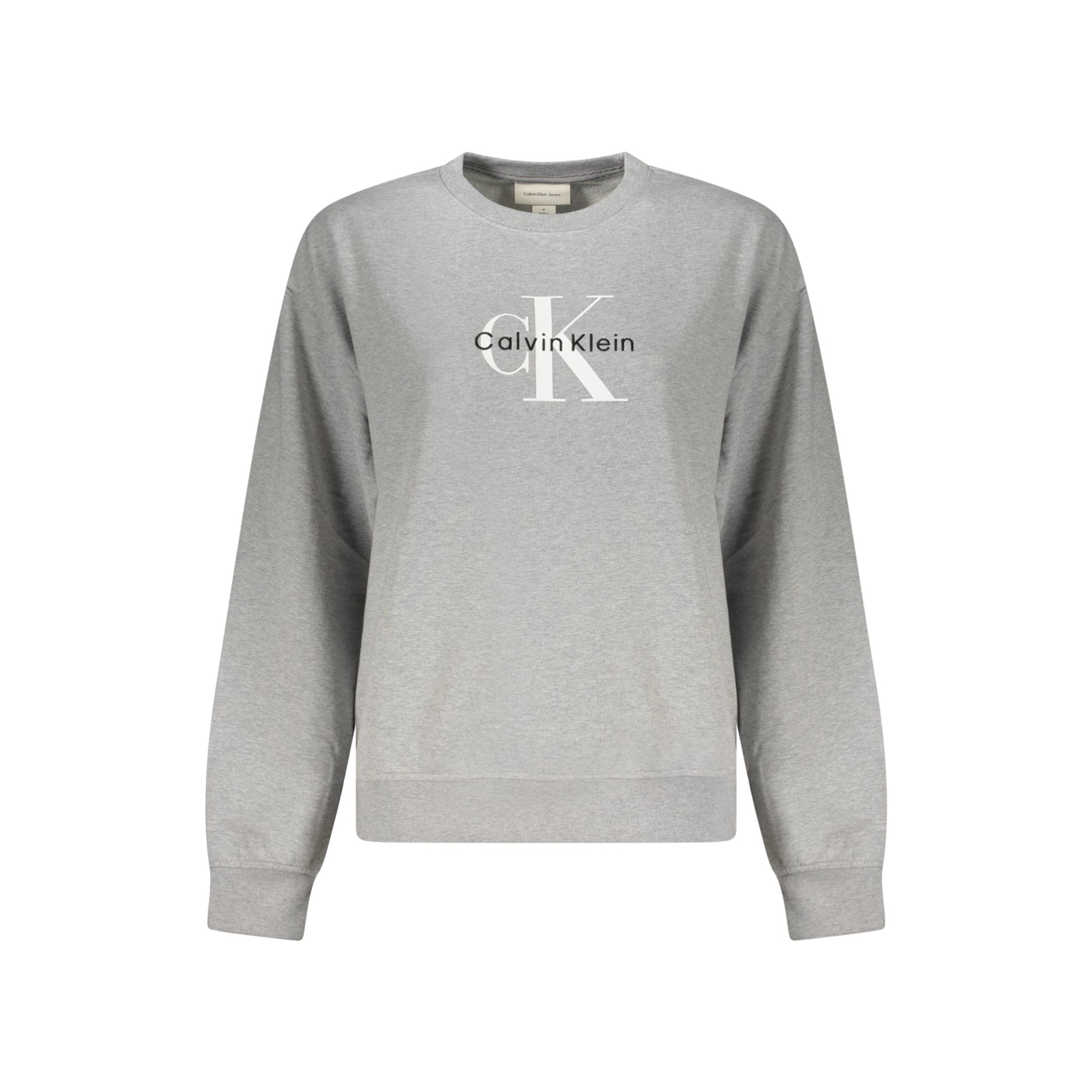 Снимка на Суитшърт без цип дамски сив CALVIN KLEIN