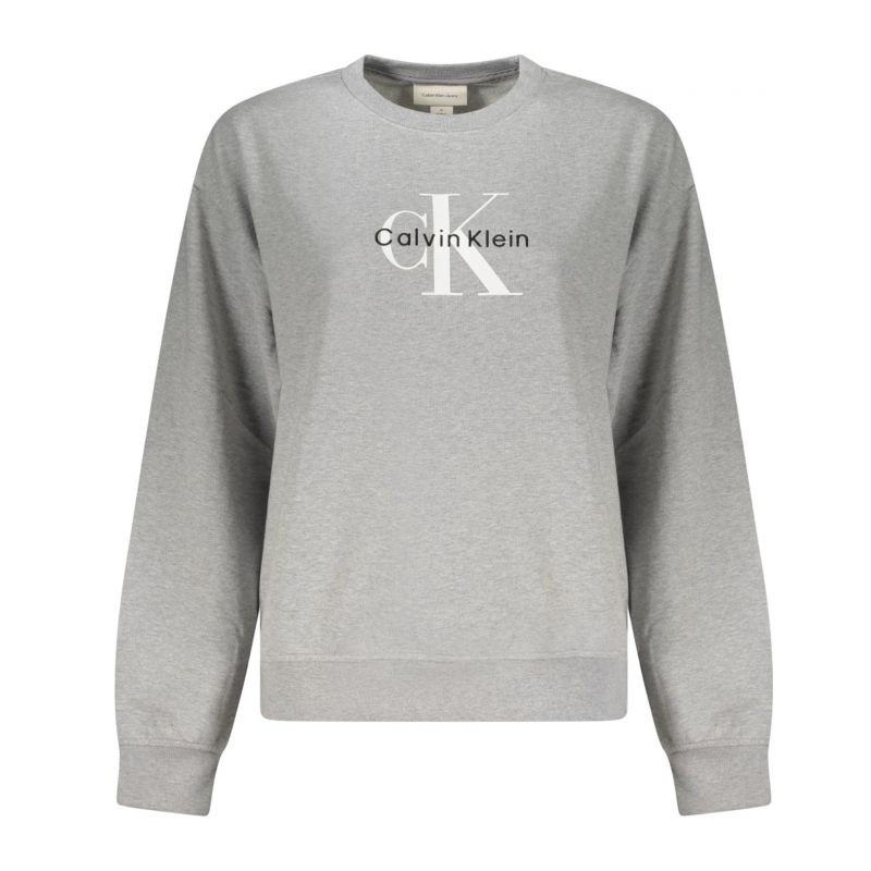 Снимка на Суитшърт без цип дамски сив CALVIN KLEIN 
