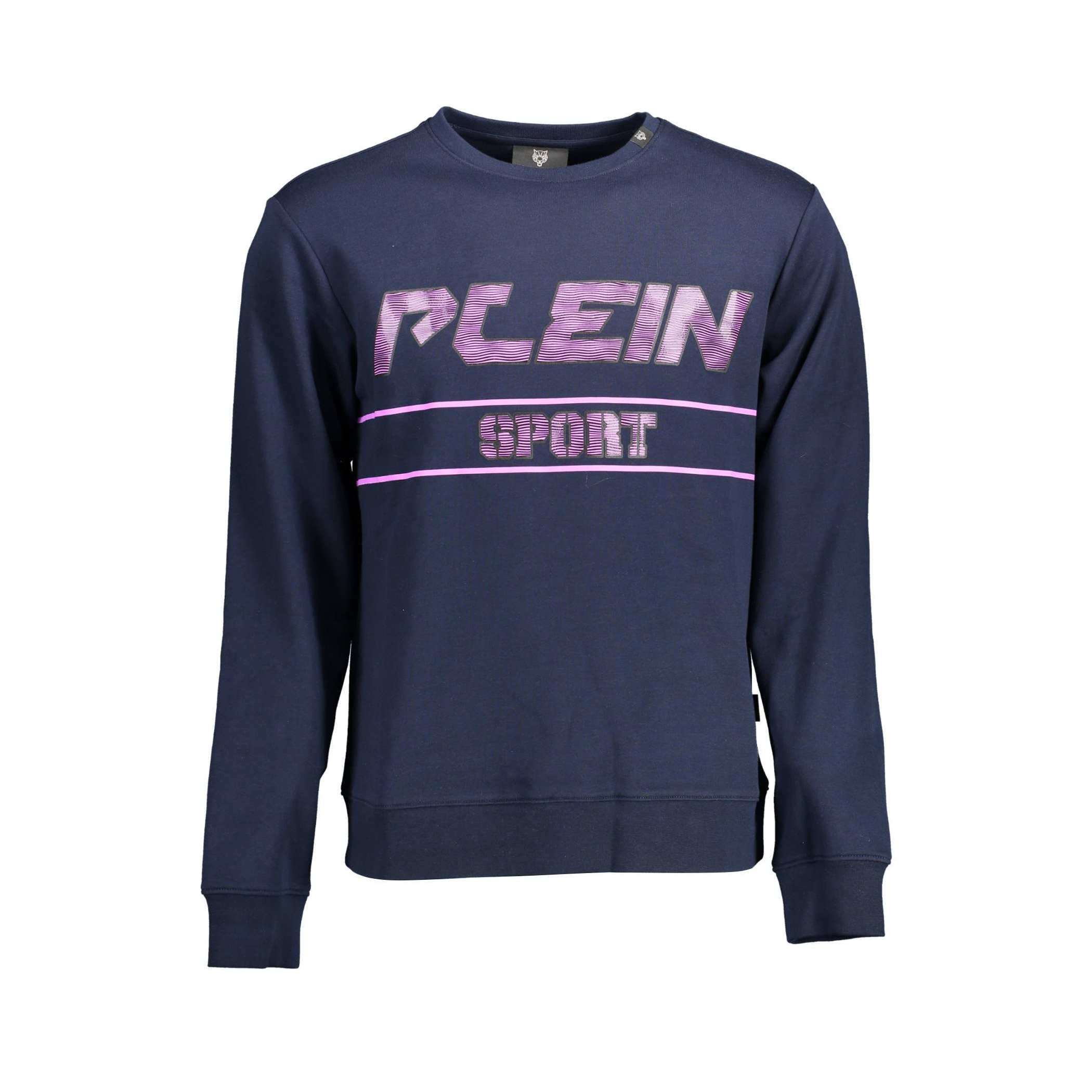Снимка на Суитшърт без цип мъже, син PLEIN SPORT