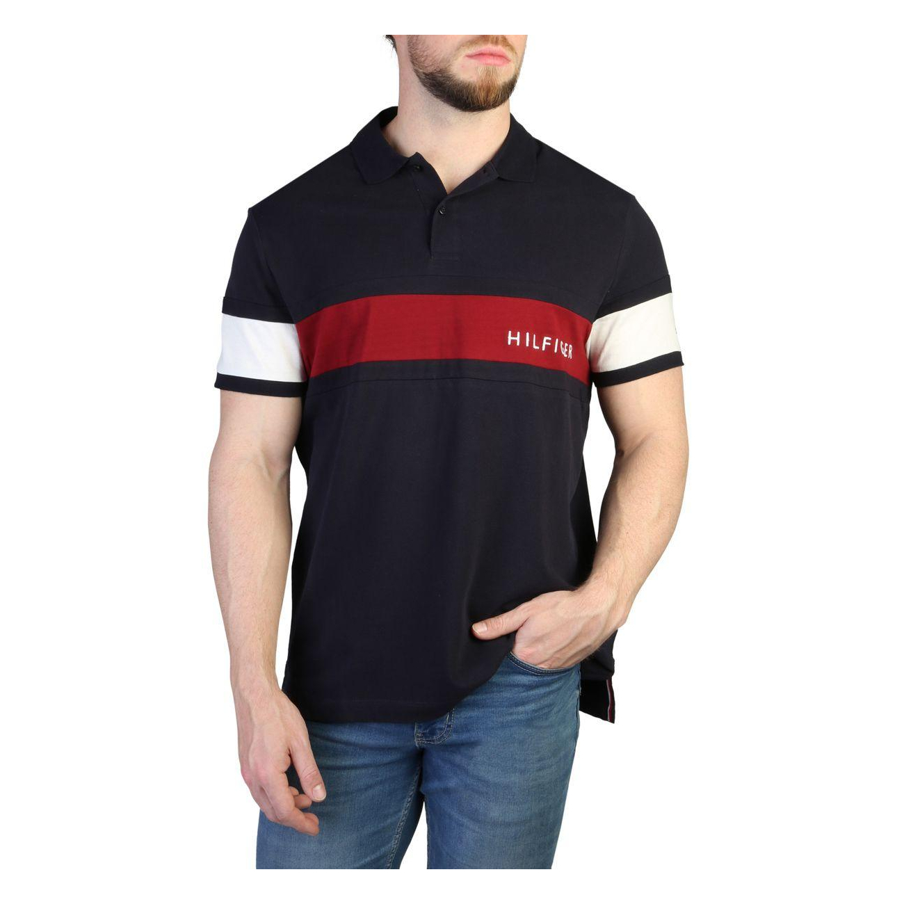 Снимка на Тениска с яка TOMMY HILFIGER