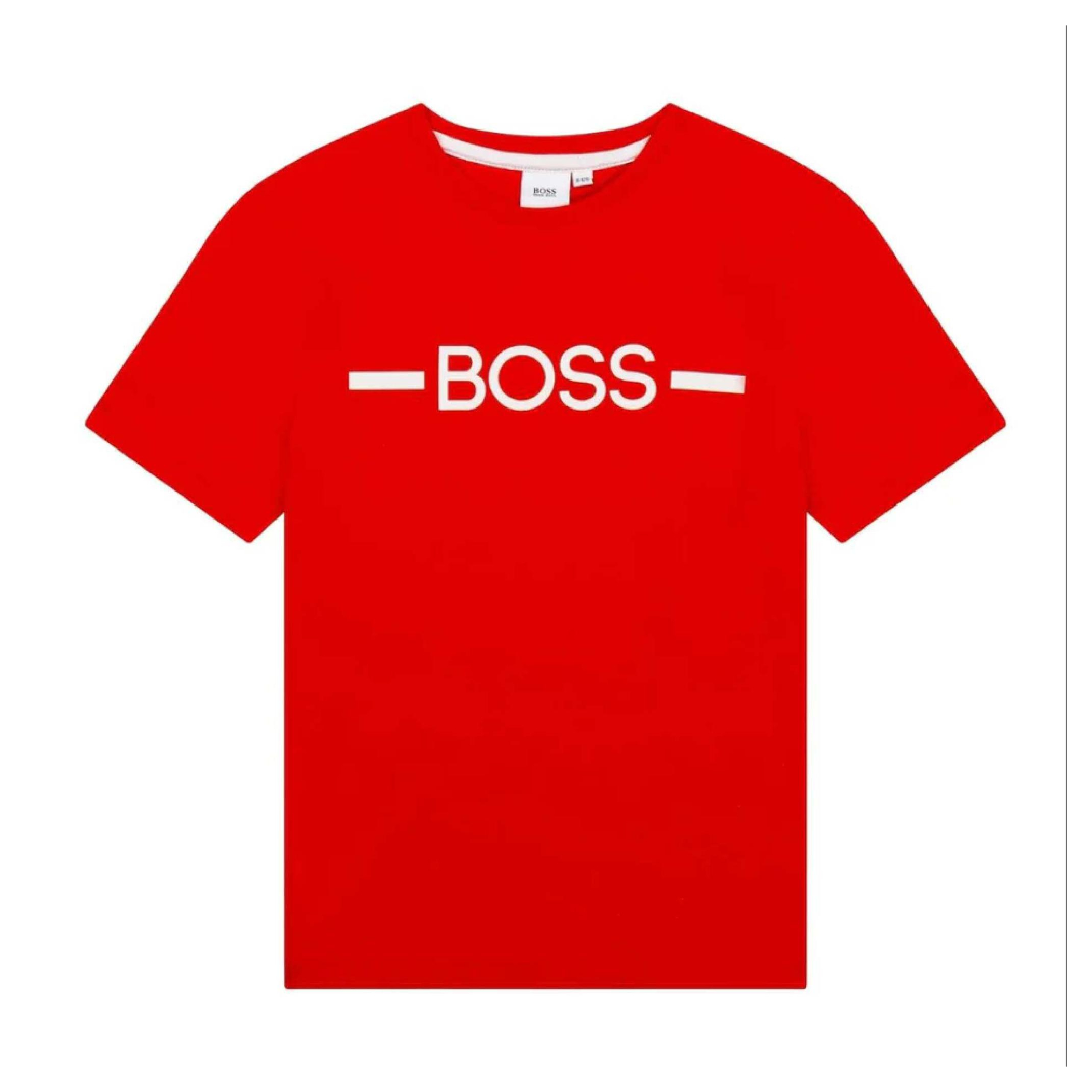 Снимка на Тениска за момче HUGO BOSS