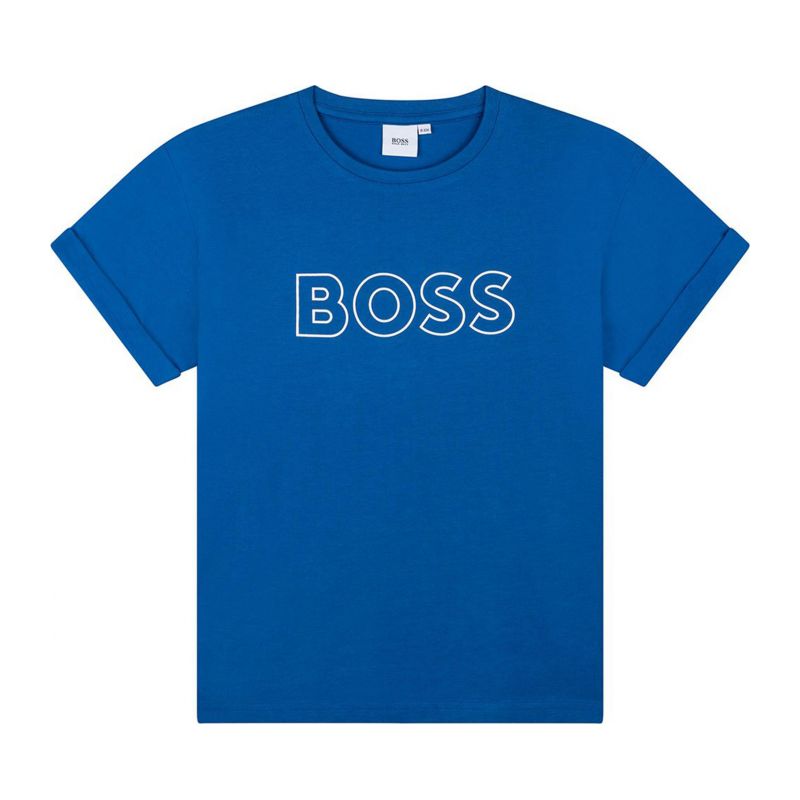 Снимка на Тениска за момче HUGO BOSS 