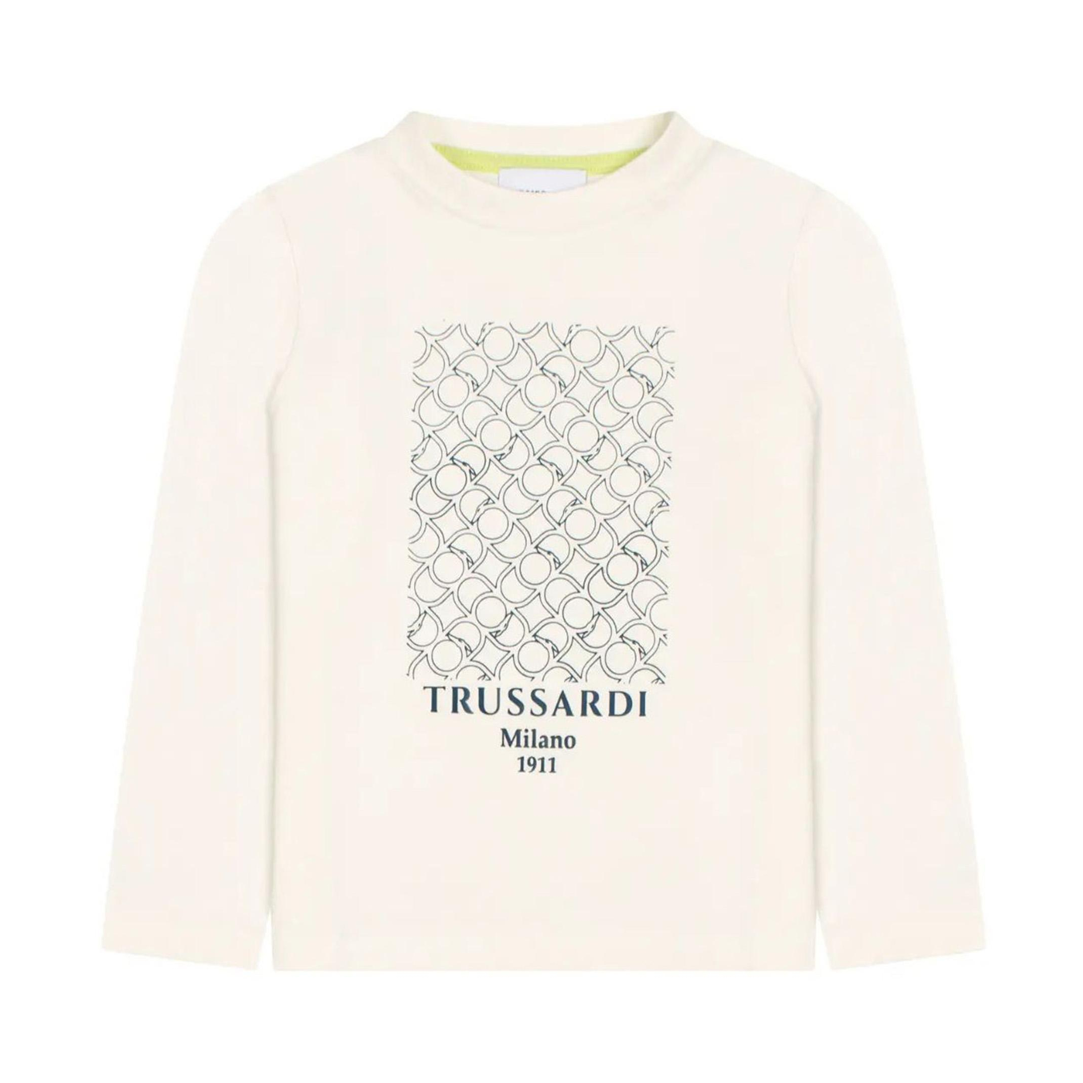 Снимка на Тениска за момче TRUSSARDI