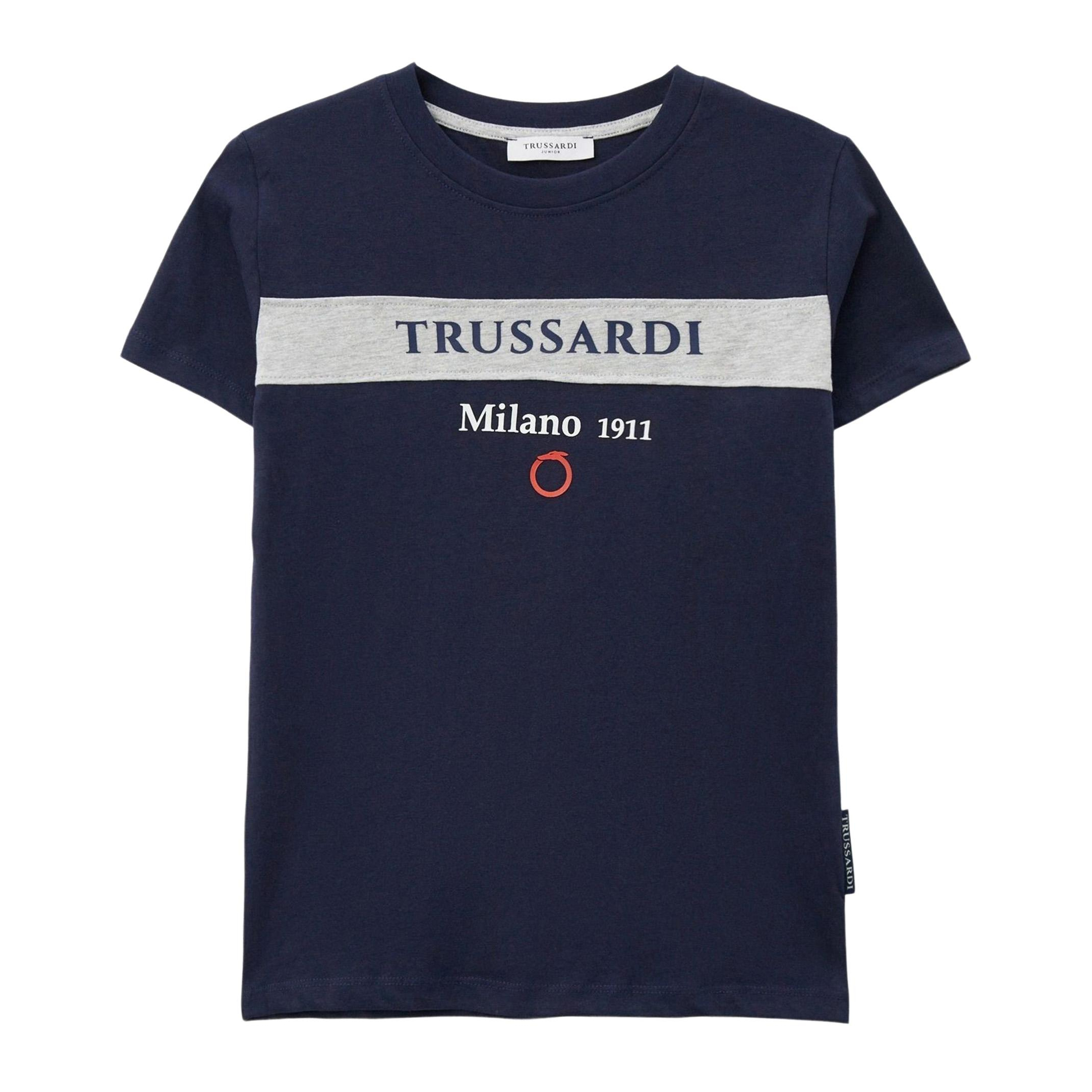 Снимка на Тениска за момче TRUSSARDI