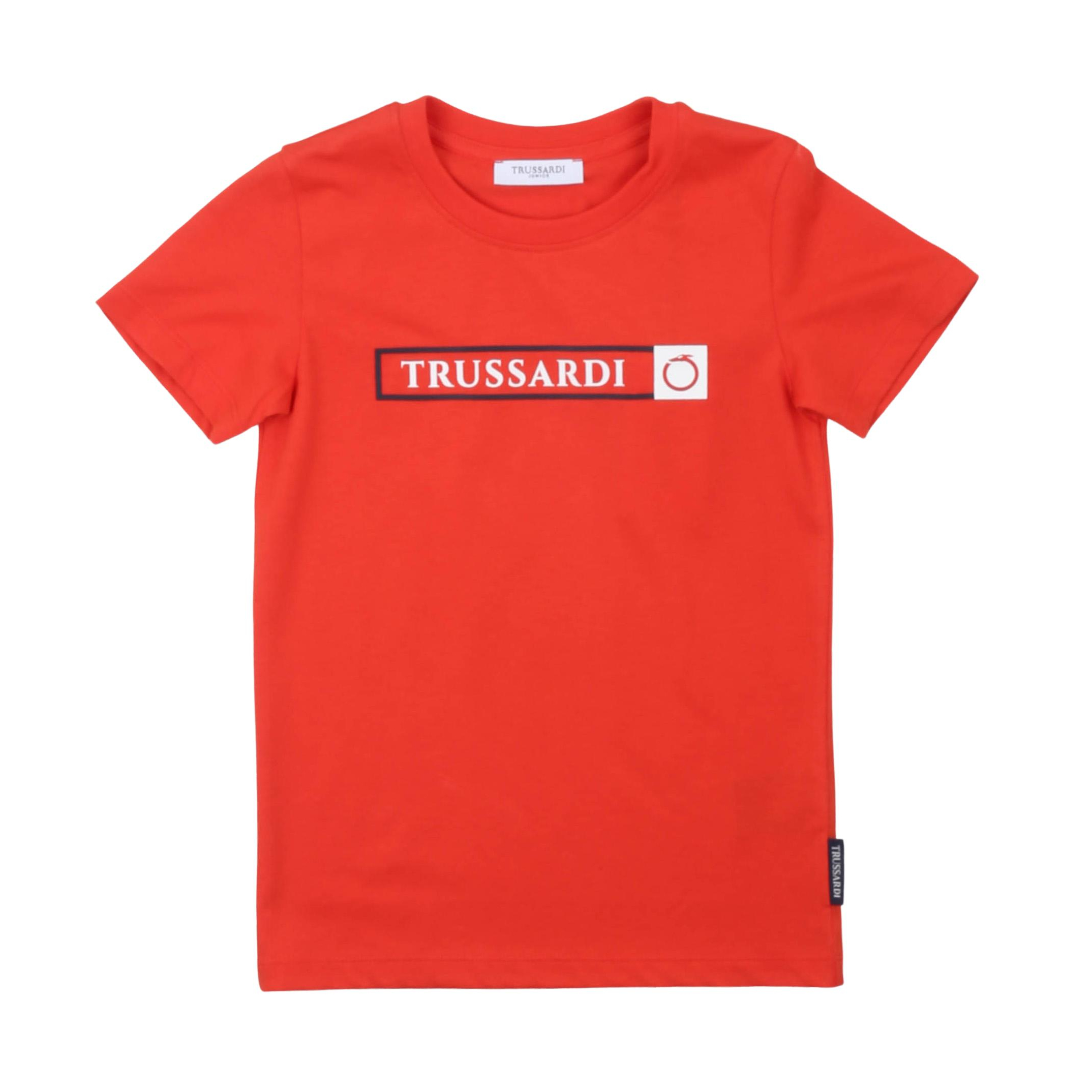 Снимка на Тениска за момче TRUSSARDI