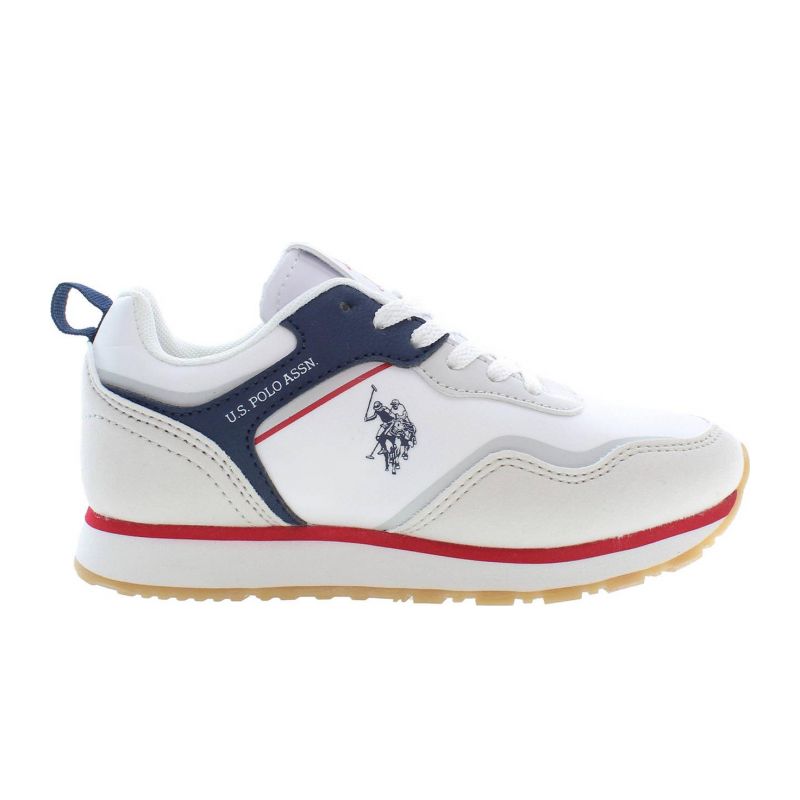 Снимка на Us polo най-добра цена спортни обувки за деца, бели U.S. POLO  BEST PRICE 