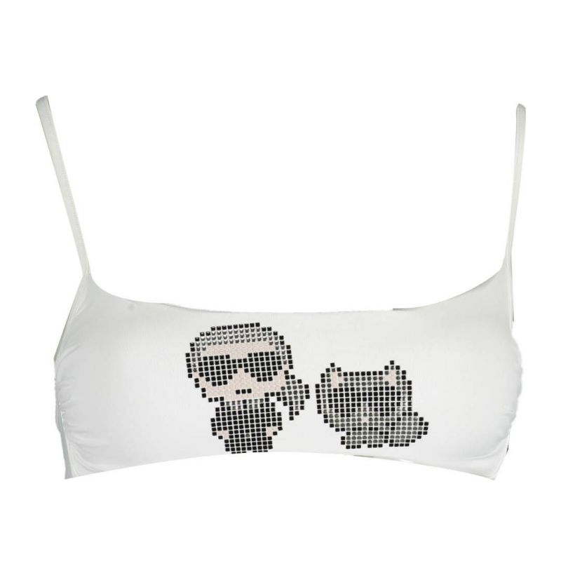 Бански KARL LAGERFELD KL22WTP04_F497937_BIANCOWHIT