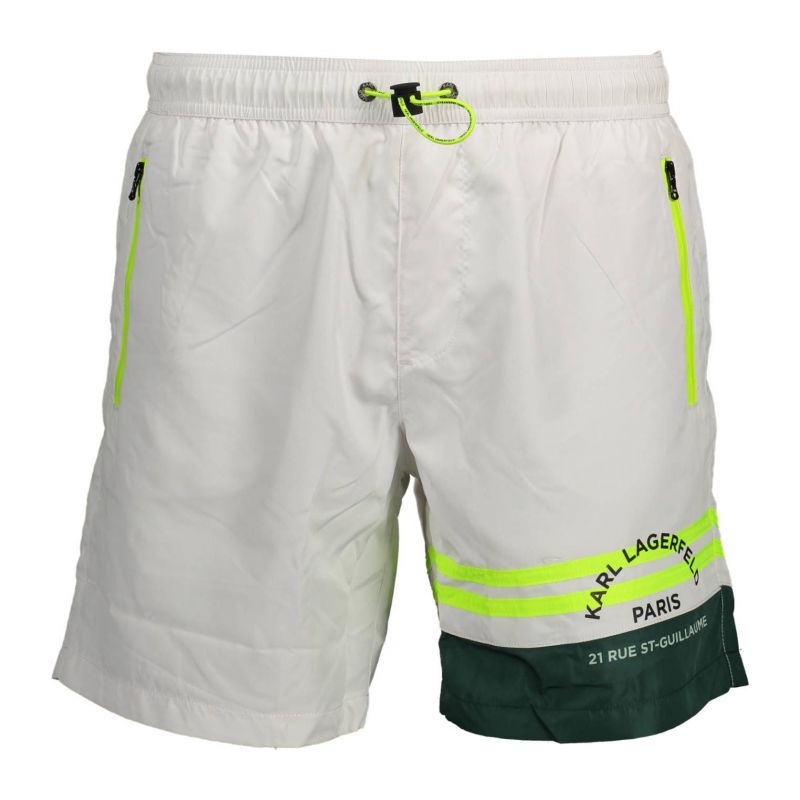 Бански KARL LAGERFELD KL22MBM05_9D810A8_BIANCOWHIT