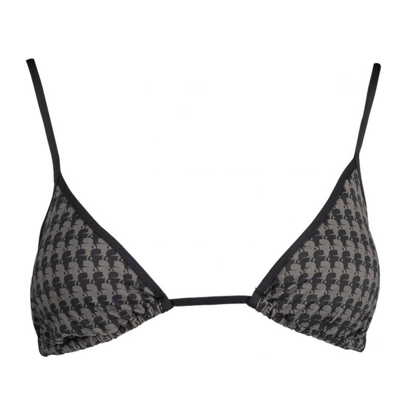 Бански горна част KARL LAGERFELD KL20WTP13_NERO_BLACK