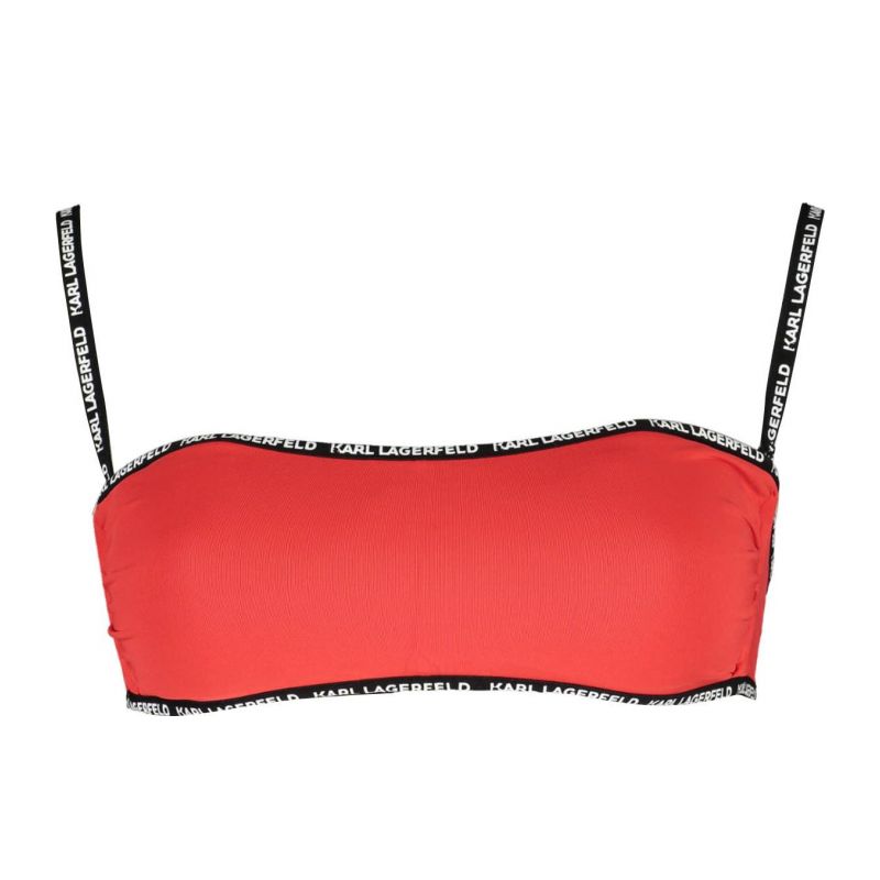 Бански горна част KARL LAGERFELD KL21WTP02_ROSSO_RED
