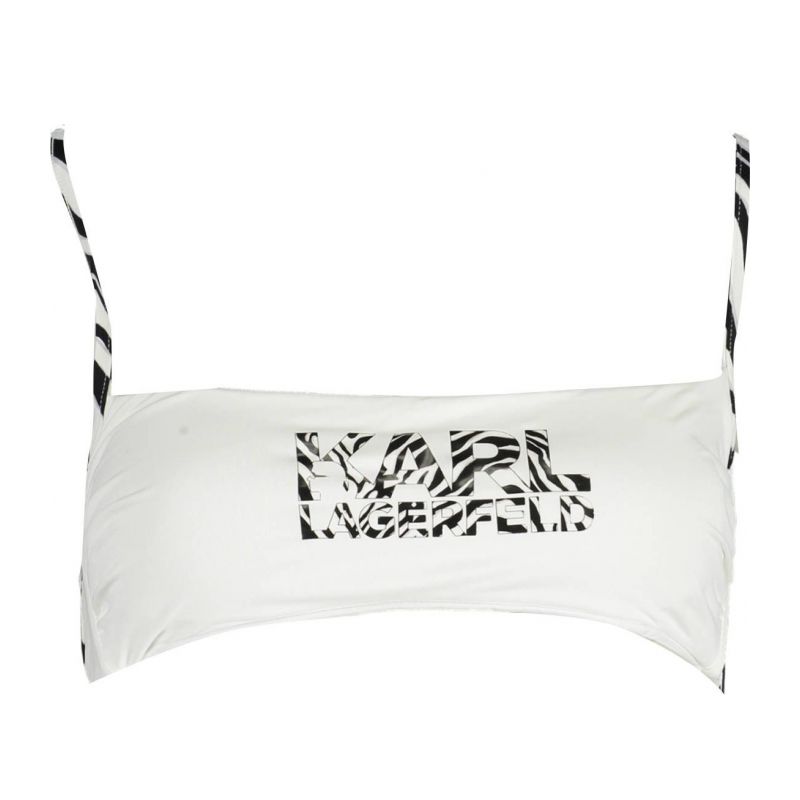 Бански горна част KARL LAGERFELD KL22WTP26_BIANCO_WHITE
