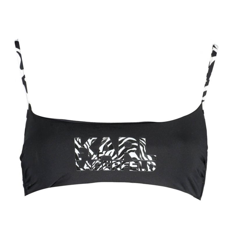 Бански горна част KARL LAGERFELD KL22WTP26_NERO_BLACK